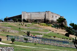 Sohail Castle with the castle gardens in the foreground_Fuengirola