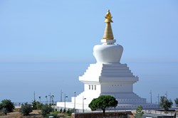 The Stupa of Enlightenment in Benalmadena