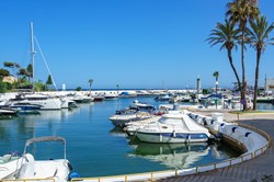 The marina in La Cala de Mijas