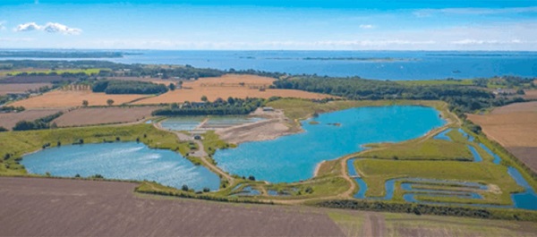 Blue Rock Fiskepark is the largest fishing park in Denmark and is located in Svendborg