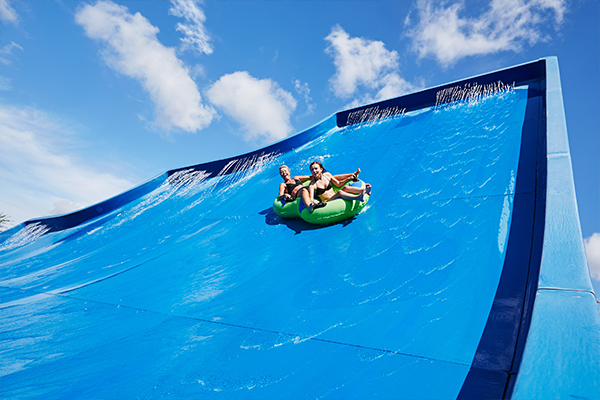 Water slide at Djurs Sommerland theme park